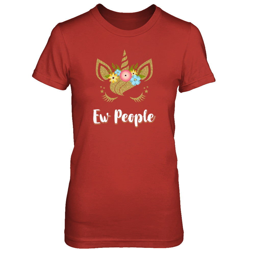 Ew People Unicorn T-Shirt & Tank Top | Teecentury.com