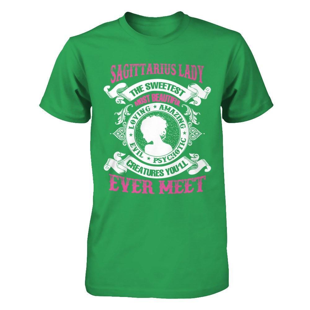 Sagittarius Lady The Sweetest Most Beautiful Love Amazing T-Shirt & Hoodie | Teecentury.com
