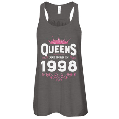 Queens Are Born In 1998 Birthday Gift T-Shirt & Tank Top | Teecentury.com
