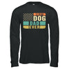 Vintage Retro BEST DOG DAD EVER American Flag Fathers Day T-Shirt & Hoodie | Teecentury.com