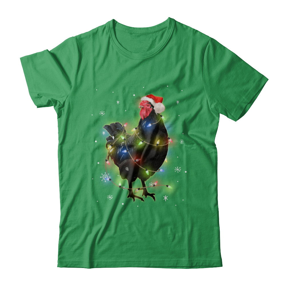 Funny Chickmas Lights Chicken Lights T-Shirt & Sweatshirt | Teecentury.com
