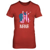 Patriotic Nana Unicorn Americorn 4Th Of July T-Shirt & Hoodie | Teecentury.com