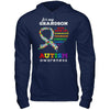 Autism Awareness For My Grandson Love Hope Faith Cure Support T-Shirt & Hoodie | Teecentury.com