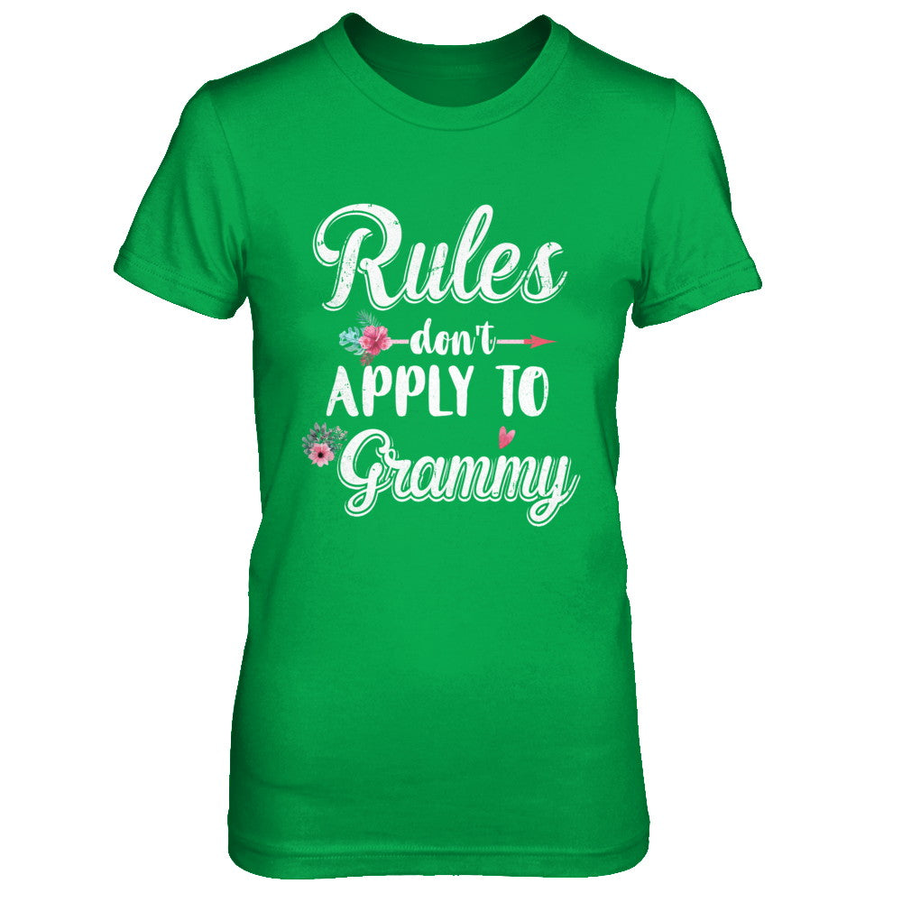 Grandmother Rules Don't Apply To Grammy T-Shirt & Hoodie | Teecentury.com