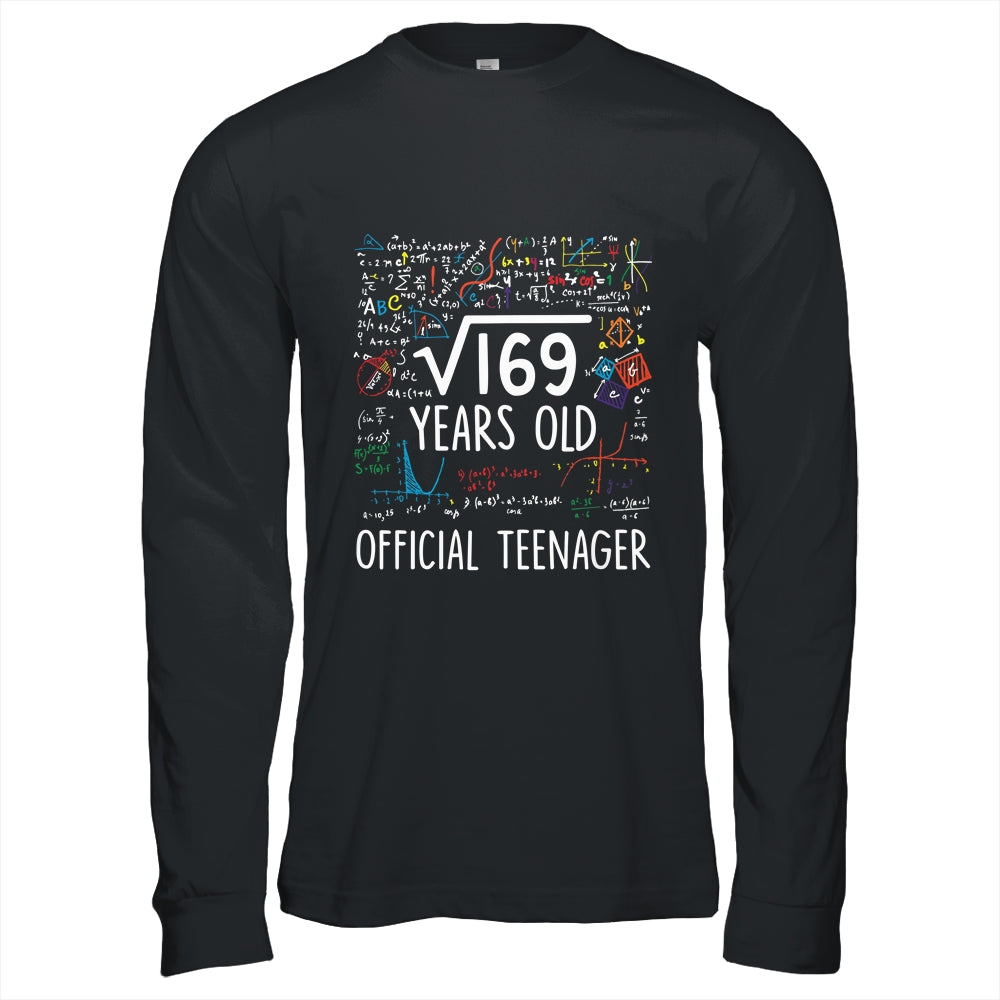 13 Birthday Official Teenager Boy 13yr Math 13th Birthday Shirt & Hoodie | teecentury