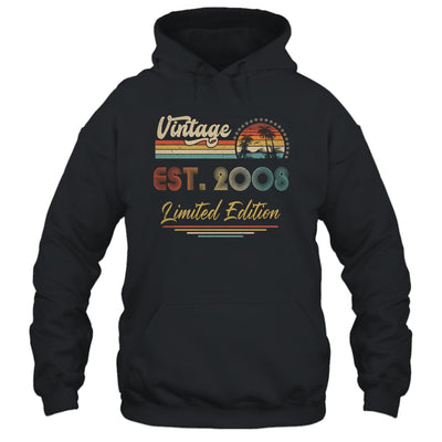 14 Year Old Vintage 2008 Limited Edition 14th Birthday T-Shirt & Hoodie | Teecentury.com