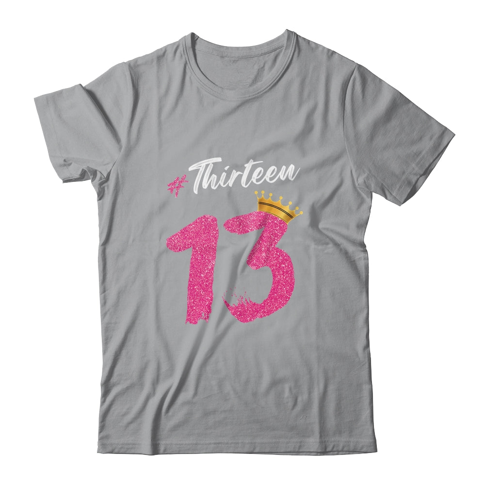 13 Years Old Official Teenager 13th Birthday For Girls Shirt