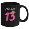13 Years Old Official Teenager 13th Birthday For Girls Mug Coffee Mug | Teecentury.com