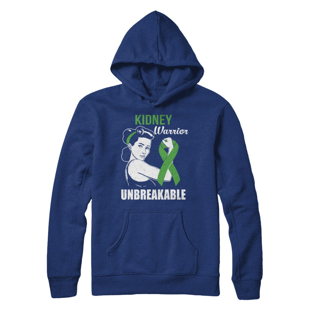 Kidney Disease Warrior Unbreakable Kidney Disease Awareness T-Shirt & Hoodie | Teecentury.com