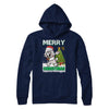 Cute Poodle Claus Merry Christmas Ugly Sweater T-Shirt & Sweatshirt | Teecentury.com
