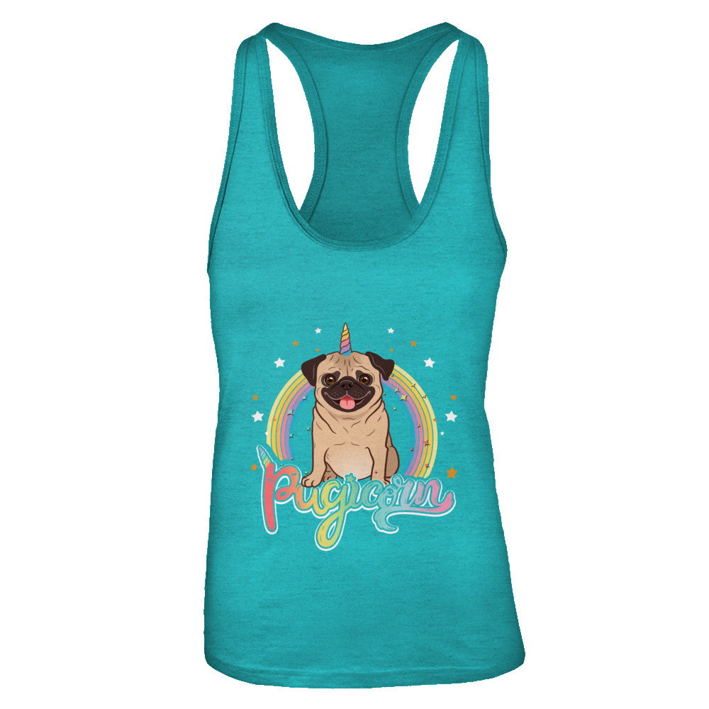 Rainbow Pugicorn Pug Unicorn For Kids T-Shirt & Tank Top | Teecentury.com