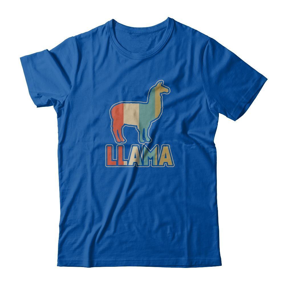 Classic Vintage Retro Style Llama T-Shirt & Tank Top | Teecentury.com