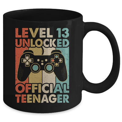 13th Birthday Gift Boys Level 13 Unlocked Official Teenager Mug | teecentury