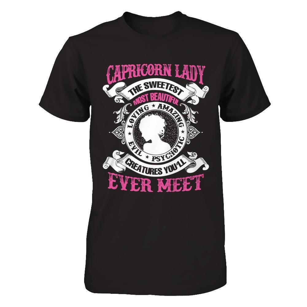 Capricorn Lady The Sweetest Most Beautiful Love Amazing T-Shirt & Hoodie | Teecentury.com