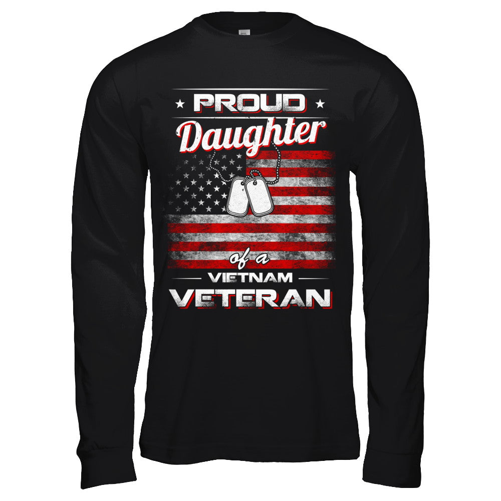 Proud Daughter Of A Viet Nam Veteran T-Shirt & Hoodie | Teecentury.com