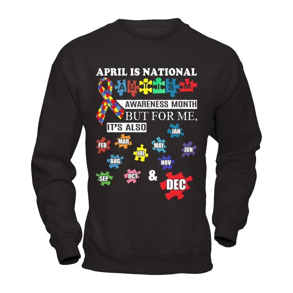 April Is National Autism Awareness Month T-Shirt & Hoodie | Teecentury.com