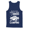I'm A Simple Man I Like Boobs And Camping T-Shirt & Hoodie | Teecentury.com