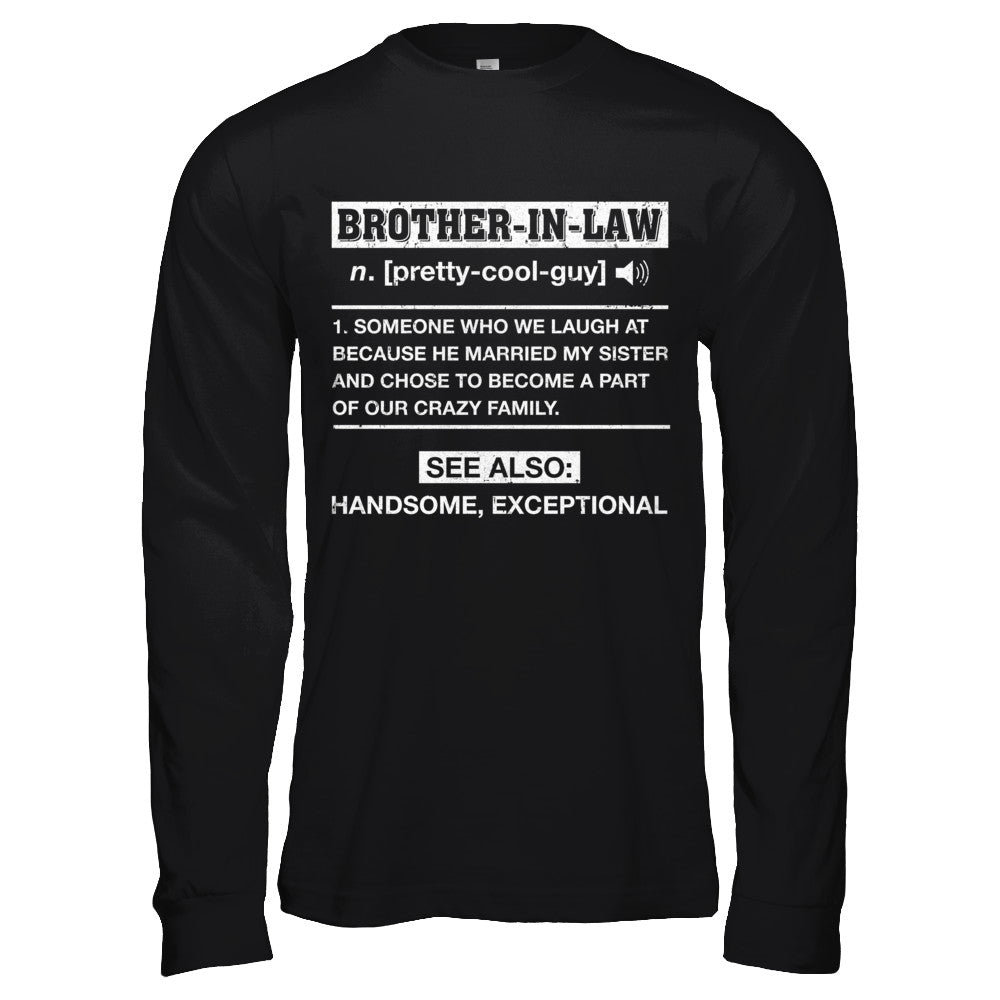 funny brother in law t shirts