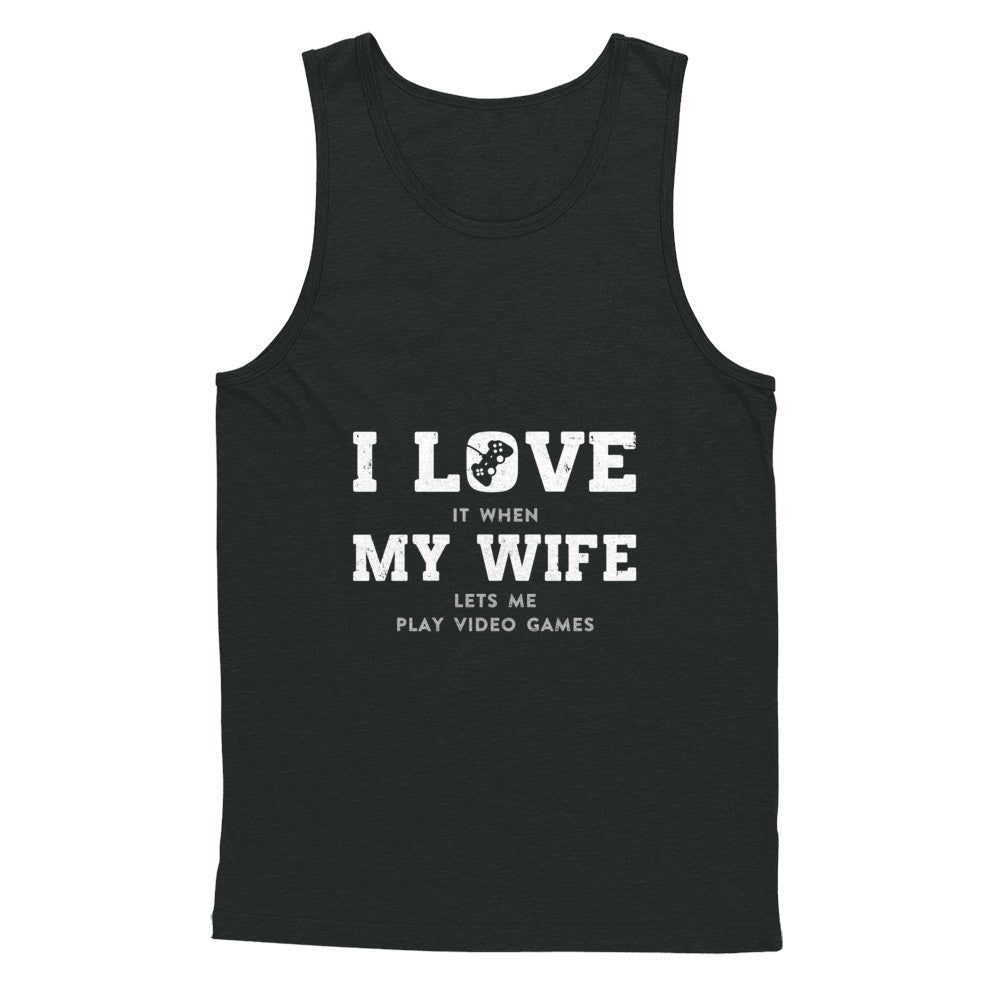 Funny Father's Day Gift From Wife Video Game Dad T-Shirt & Hoodie | Teecentury.com