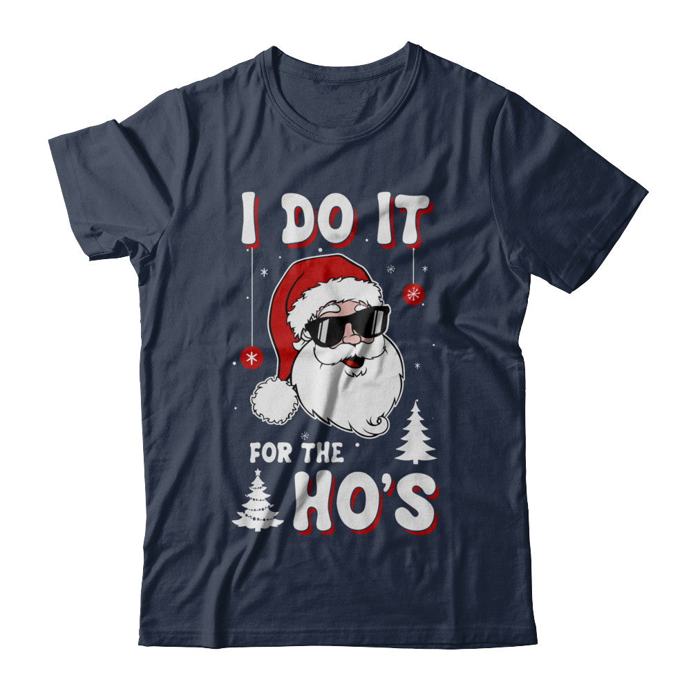 Funny Christmas Santa Ho Gift Cute Xmas Santa Naughty T-Shirt & Sweatshirt | Teecentury.com