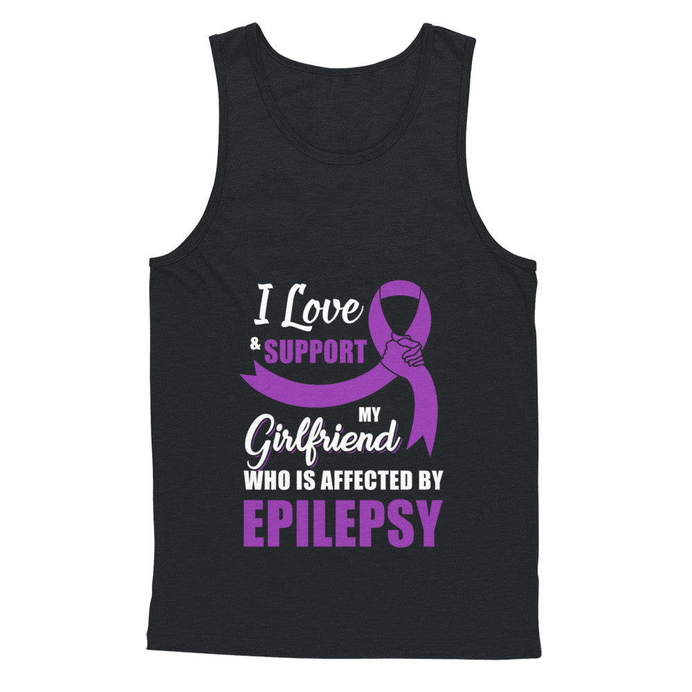 Epilepsy Awareness Support Purple Girlfriend Boyfriend T-Shirt & Hoodie | Teecentury.com