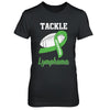 Football Survivor Tackle Green Lymphoma Awareness T-Shirt & Hoodie | Teecentury.com