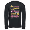 August Girls Queen Is Diamond Strong Beautiful T-Shirt & Hoodie | Teecentury.com