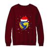 Santa Hat Volleyball Christmas Gifts T-Shirt & Sweatshirt | Teecentury.com