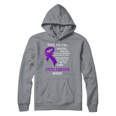 I Am The Storm Support Cystic Fibrosis Awareness Warrior Gift T-Shirt & Hoodie | Teecentury.com