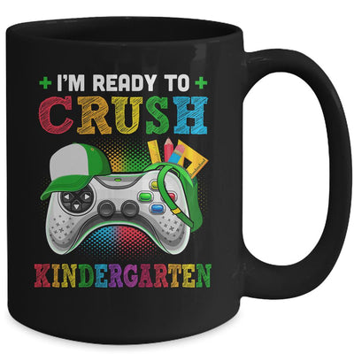 I'm Ready to Crush Kindergarten Back to School Video Game Boys Mug Coffee Mug | Teecentury.com