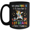 So Long Prek Kindergarten Here I Come Dabbing Unicorn Mug Coffee Mug | Teecentury.com