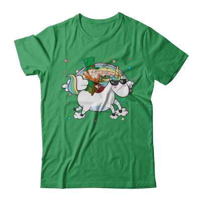 St Patrick's Day Lepricorn Leprechaun Riding Unicorn T-Shirt & Hoodie | Teecentury.com