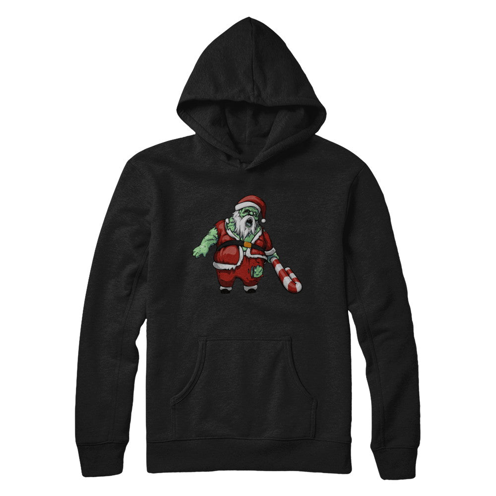 Zombie Santa Scary Christmas Halloween Costume T-Shirt & Hoodie | Teecentury.com