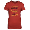 December Girls Sunshine Mixed With A Little Hurricane Birthday T-Shirt & Tank Top | Teecentury.com