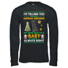 I Am Not A Black German Shepherd My Mom Said I'm A Baby T-Shirt & Sweatshirt | Teecentury.com