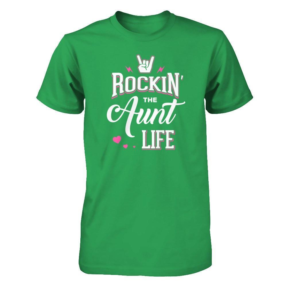 Rockin' The Aunt Life T-Shirt & Tank Top | Teecentury.com