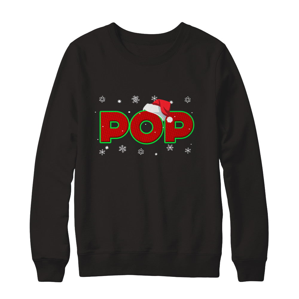 Pop Christmas Santa Ugly Sweater Gift T-Shirt & Sweatshirt | Teecentury.com
