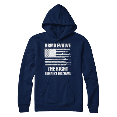 Arms Evolve The Right Remains The Same Gun Right T-Shirt & Hoodie | Teecentury.com