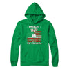 Proud Wife Of A Veteran T-Shirt & Hoodie | Teecentury.com