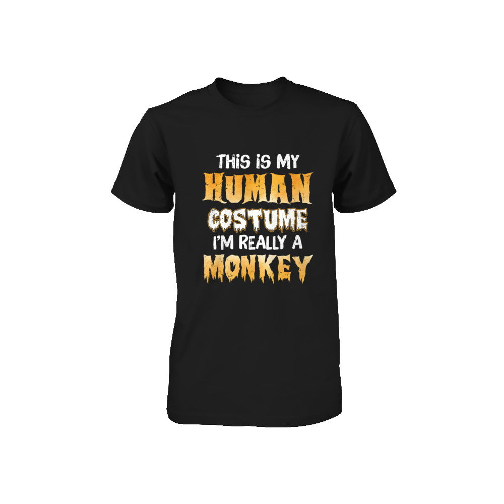 This Is My Human Costume Monkey Halloween Youth Youth Shirt | Teecentury.com
