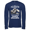 My Favorite Tiny Human Calls Me Grampa T-Shirt & Hoodie | Teecentury.com