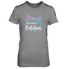 Mermaids Are Born In October Birthday Girl Gift T-Shirt & Tank Top | Teecentury.com