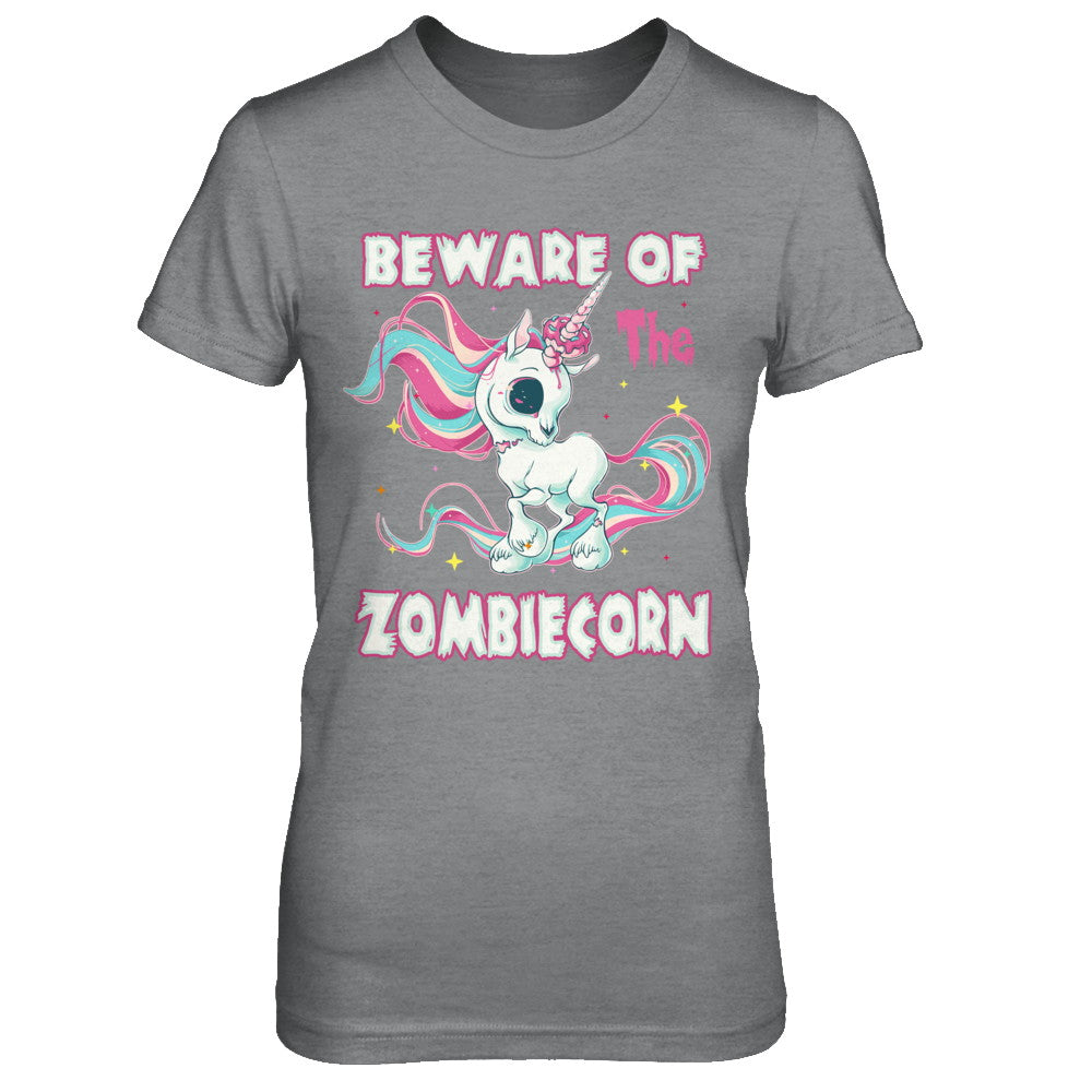 Beware Of The Zombiecorn Unicorn T-Shirt & Sweatshirt | Teecentury.com