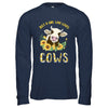 Just A Girl Who Loves Cows And Sunflowers T-Shirt & Hoodie | Teecentury.com