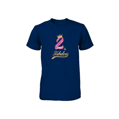 2Th And Fabulous Two Birthday Youth Youth Shirt | Teecentury.com