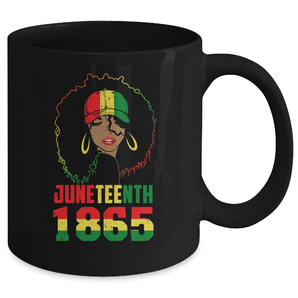 1865 Juneteenth Celebrate African American Freedom Day Women Mug | teecentury