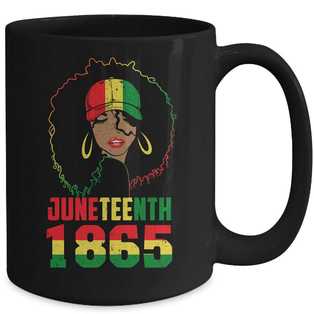 1865 Juneteenth Celebrate African American Freedom Day Women Mug | teecentury