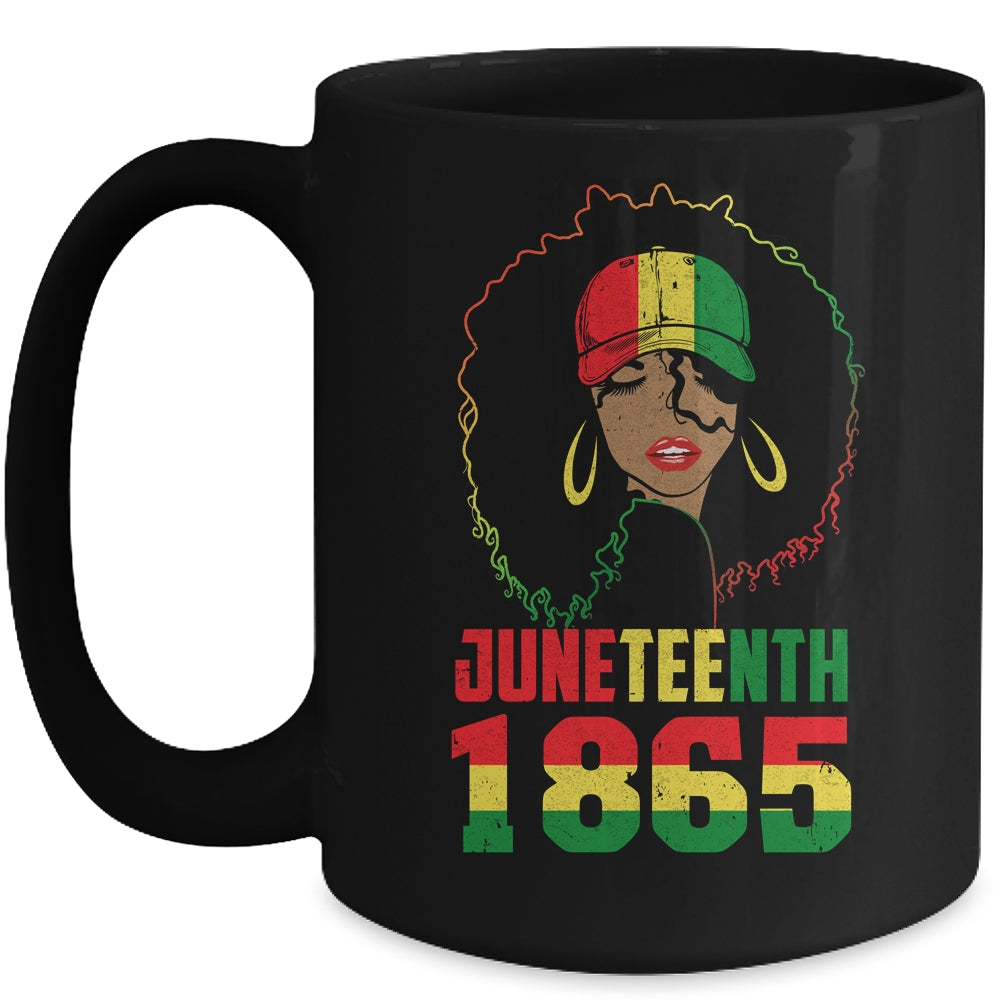 1865 Juneteenth Celebrate African American Freedom Day Women Mug | teecentury