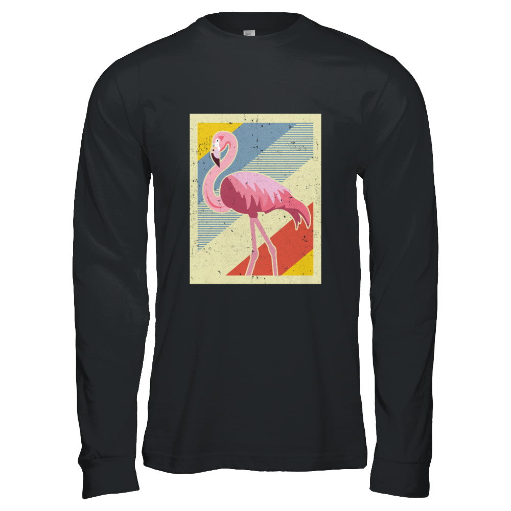 Distressed Vintage Flamingo Style T-Shirt & Hoodie | Teecentury.com