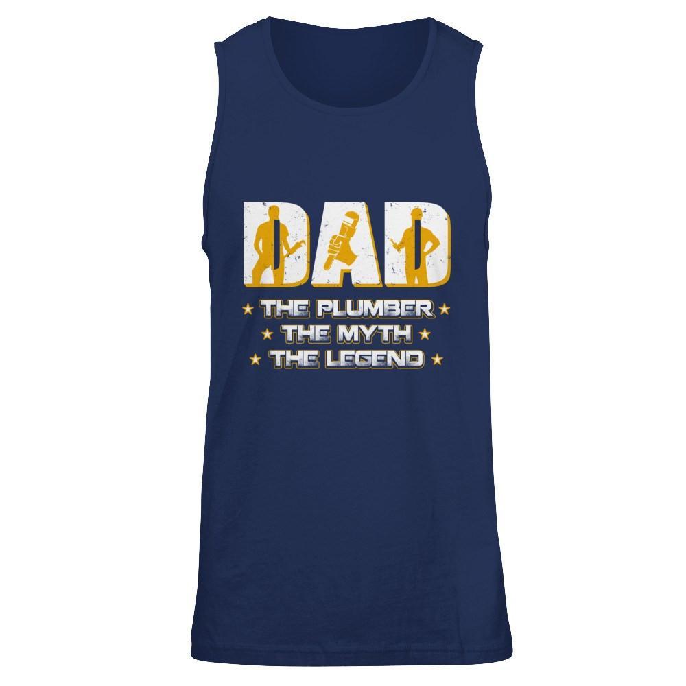 Dad The Plumber The Myth The Legend T-Shirt & Hoodie | Teecentury.com